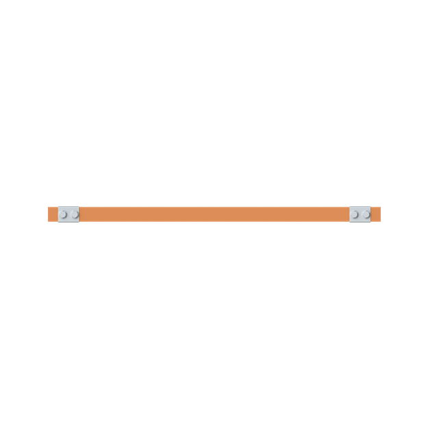 Striebel 2CPX042740R9999 ZX2350 Cu-Schiene 30x10mm, L: 43+595+43 Kupferschiene, lose Lieferung