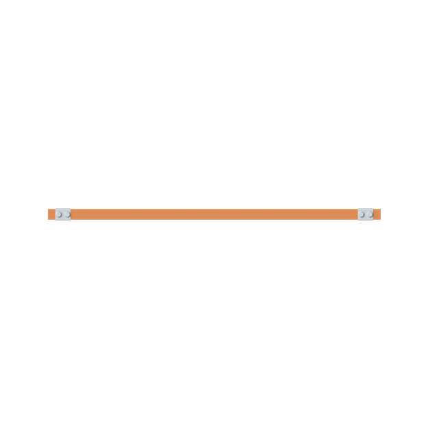 Striebel 2CPX042741R9999 ZX2351 Cu-Schiene 30x10mm, L: 43+845+43 Kupferschiene, lose Lieferung