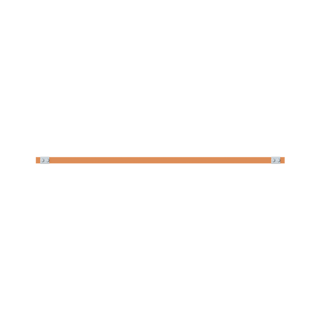 Striebel 2CPX042742R9999 ZX2352 Cu-Schiene 30x10mm, L: 43+1095+43 Kupferschiene, lose Lieferung