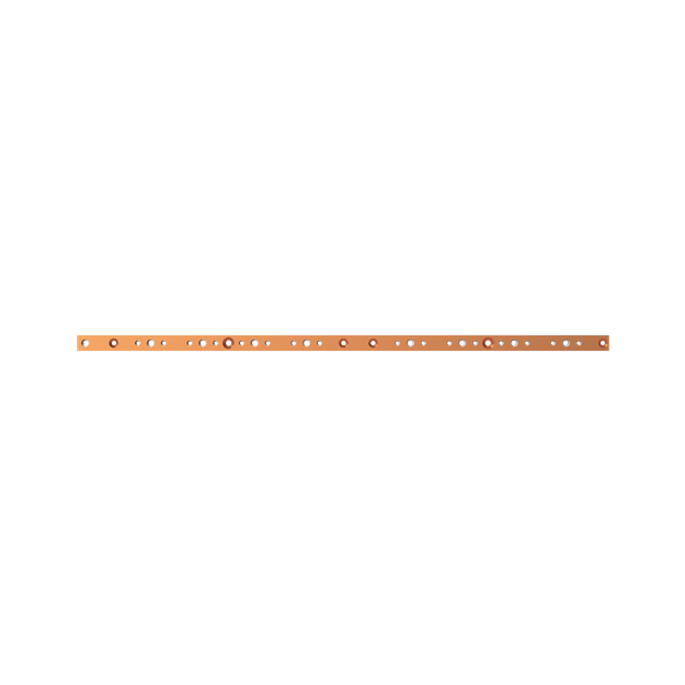 Striebel 2CPX042971R9999 ZX2523 Cu-Schiene 30x10mm, L:1024mm Kupferschiene, lose Lieferung