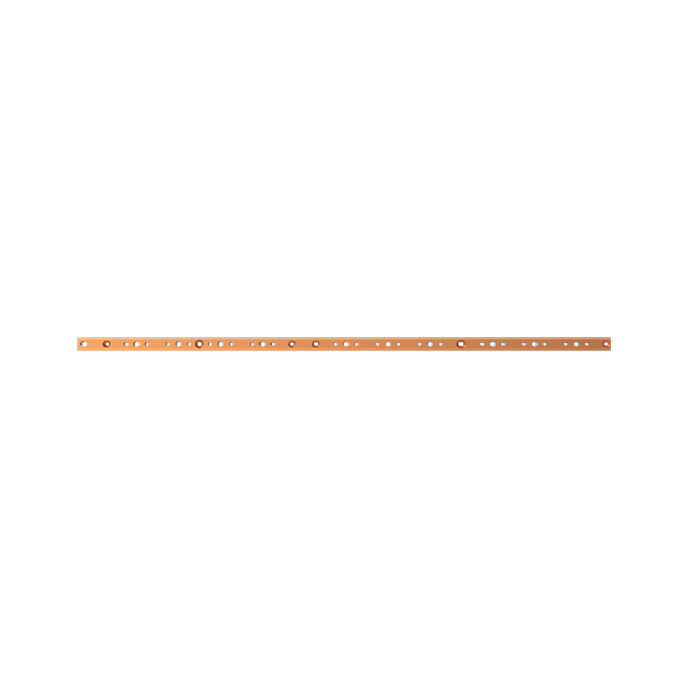 Striebel 2CPX042972R9999 ZX2524 Cu-Schiene 30x10mm, L:1274mm Kupferschiene, lose Lieferung