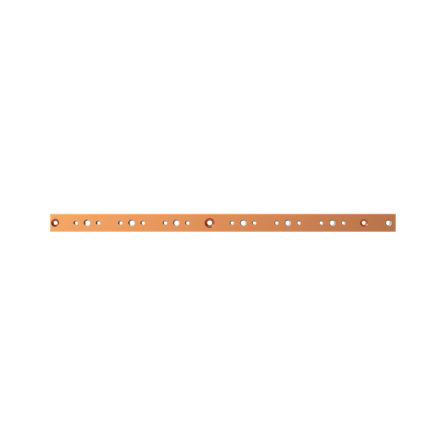 Striebel 2CPX042975R9999 ZX2527 Cu-Schiene 40x10mm, L:774mm Kupferschiene, lose Lieferung