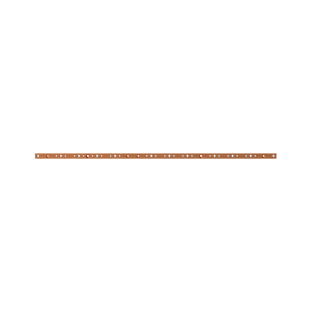 Striebel 2CPX042982R9999 ZX2534 Cu-Schiene 30x10mm, L:1333mm Kupferschiene, lose Lieferung