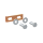 Striebel 2CPX042988R9999 ZX2540 Sammelschienenverbinder Cu 30x10mm, 1-polig