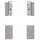 Striebel 2CPX044409R9999 ZX2760 N/PE Halterset 2-fach links / rechts, 2-3FB Lose Lieferung
