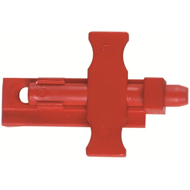 Striebel 2CPX039596R9999 ZX464 Türriegel rot für Doppeltüren Ersatzteil, Zählerschränke