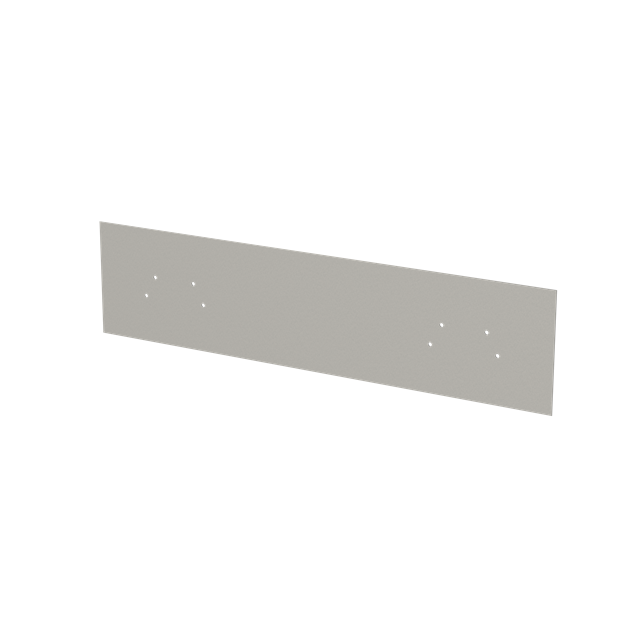 Striebel 2CPX010676R9999 ZX811 Schottwand vertikal 4RE Stahlblech, für 225mm tiefe Schränke