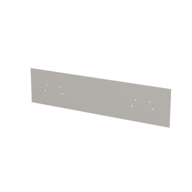 Striebel 2CPX010677R9999 ZX812 Schottwand vertikal 5RE Stahlblech, für 225mm tiefe Schränke