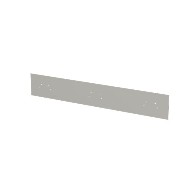 Striebel 2CPX010678R9999 ZX813 Schottwand vertikal 6RE Stahlblech, für 225mm tiefe Schränke