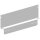 Striebel 2CPX039077R9999 ZX85 Trennwand horizontal 1-Feld Zubehör CombiLine Innenausbausystem