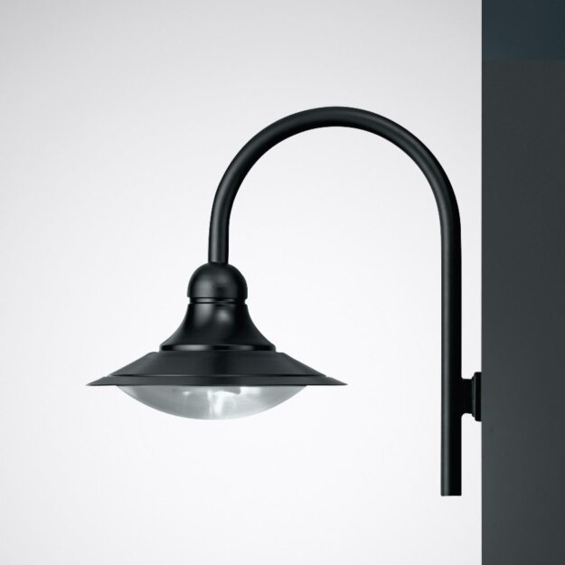 Trilux 2930400 Wandbefestigung 09310WB Schwarz