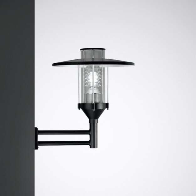 Trilux 2224100 Wandbefestigung 09800WB Schwarz