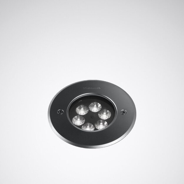 Trilux 6489840 LED-Bodeneinbaustrahler 500-amber 1G1 ET 8511 RMS1L Schwarz