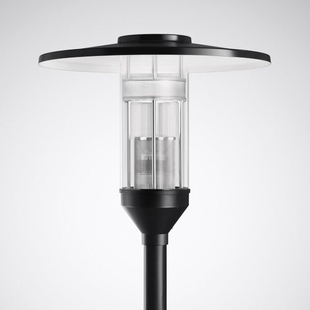Trilux 6501540 LED-Mastaufsatzleuchte 2000-840 1G1P ET 9811IS Schwarz
