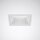 Trilux 9002015764 LED-Downlight 4000K DALI SNSQC3WRF Weiß