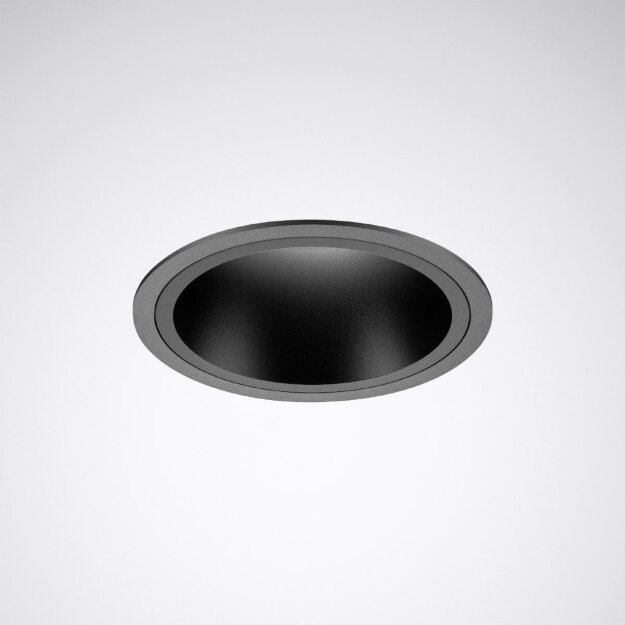 Trilux 9002015521 LED-Downlight 3000K DALI SNSRC3SRF Schwarz
