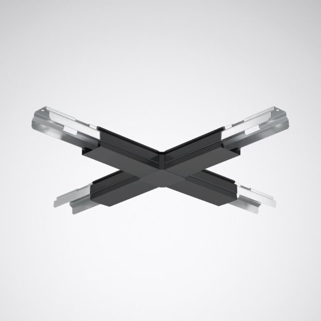 Trilux 7509400 X-Lichtbandverbinder07650 X-Connector 05 Schwarz