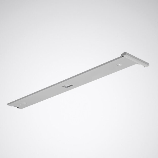 Trilux 7676200 Kopfstück  mit Notlichtbaustein Luceos D1 ZD 03 +EB3 Aluminium