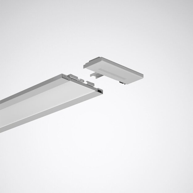 Trilux 7677400 Kopfstück mit LiveLink Lichtmanagementfunktion Luceos D ZKS 03+LLWC Aluminium