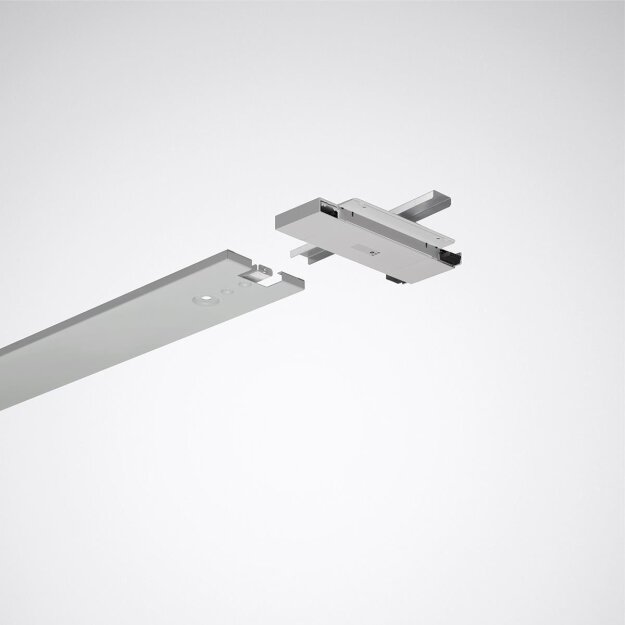 Trilux 7751900 Lichtbandkupplung mit CO2-Sensor Luceos D2ZLKB5/03+CO2 Silber