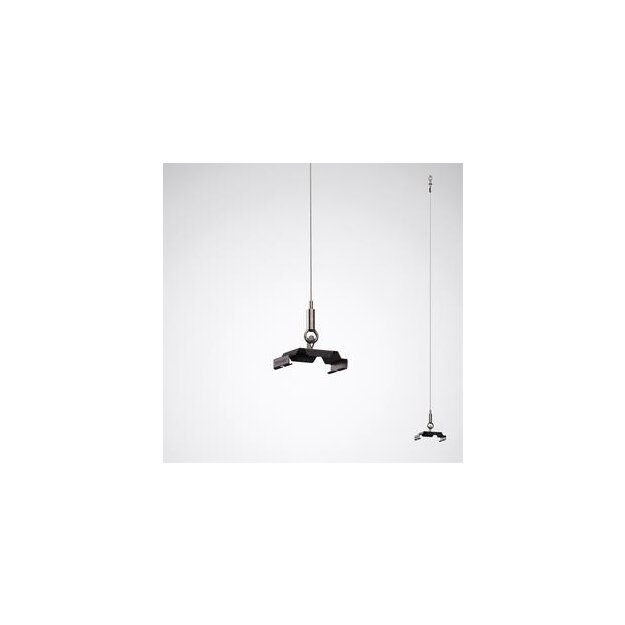 Trilux 8486600 Seilaufhängung A01SX/1500 078 05 Schwarz