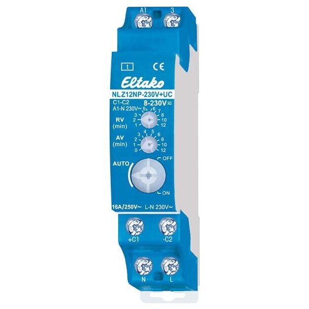 Eltako Nachlaufschalter NLZ12NP-230V+UC (1er)