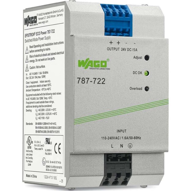 WAGO Kontakttechnik Stromversorgung 787-722