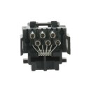 Busch-Jaeger 0210 Modular-Jack-Buchse 6-polig Kat. 3 (AMP-Nr. 216000-2) Anthrazit 2CKA000225A0078