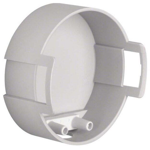 Berker 81837 Berührungsschutzdose Ø 58 mm für Klemmbefestigung Integro Modul-Einsätze Grau