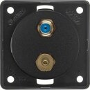 Berker 9456005 Antennen-Verbinderdose Radio/SAT Integro...