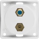 Berker 945602502 Antennen-Verbinderdose Radio/SAT Integro...