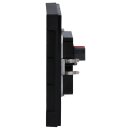 MDT BE-BZS8606.01 KNX Bedienzentrale Smart 86 mit Farbdisplay Kunststoff Schwarz matt