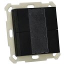 MDT BE-TA55P406.02 KNX Taster Plus 55 4-fach Schwarz matt