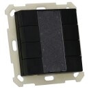 MDT BE-TA55P806.02 KNX Taster Plus 55 8-fach Schwarz matt