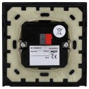 MDT BE-TAS8606.02 KNX Taster Smart 86 mit Farbdisplay Kunststoff Schwarz matt