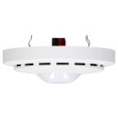 MDT SCN-KP360K301.03 KNX Kombi-Präsenzmelder 360° mit Raumklima-Sensoren Reinweiß matt