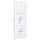 Busch-Jaeger future® linear Komplett-Set: 2000/5 US Wippschalter-Einsatz Serienschaltung + 1785-884 Serienwippe + 2x 20 EUC-884 SCHUKO® Steckdosen-Einsatz + 1723-884K Abdeckrahmen 3-fach, Future Linear weiß matt