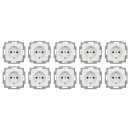 Busch-Jaeger Set: 10x 20 EUC-214 SCHUKO®...