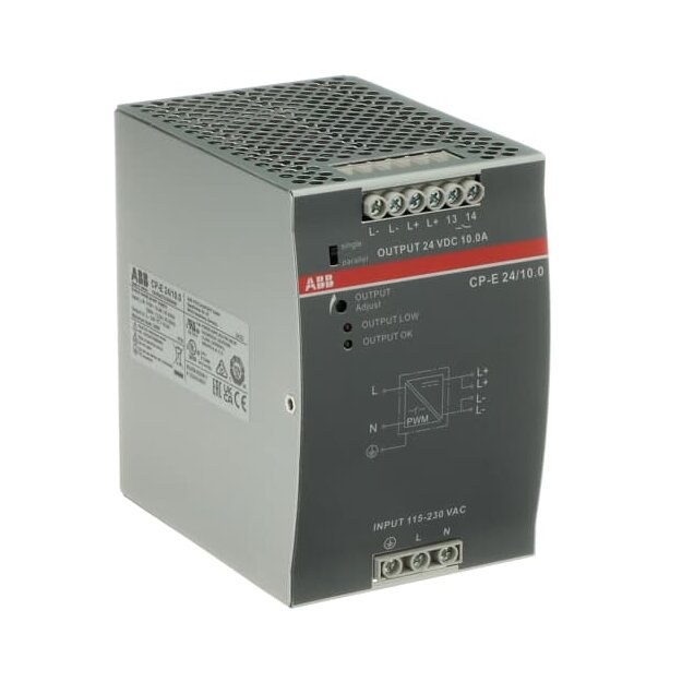 ABB 1SVR427035R0000 CP-E 24/10.0 Netzteil In:115/230VAC Out: 24VDC/10A
