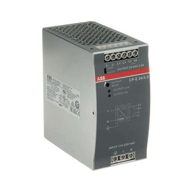 ABB 1SVR427034R0000 CP-E 24/5.0 Netzteil In:115/230VAC Out: 24VDC/5A