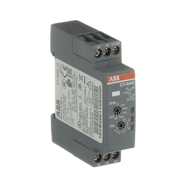 ABB 1SVR508110R0000 CT-AHC.12 Zeitrelais rückfallverzögert 1We 24-48VDC/24-240VAC