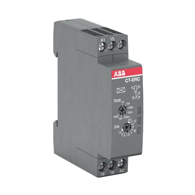 ABB 1SVR508100R0000 CT-ERC.12 Zeitrelais ansprechverzögert 1We 24-48VDC/24-240VAC
