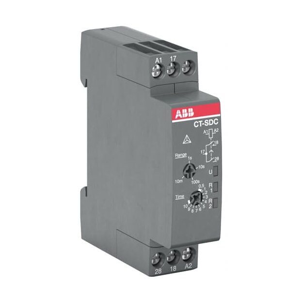 ABB 1SVR508211R0100 CT-SDC.22 Zeitrelais Stern-Dreieck 2S 24-48VDC/24-240VAC