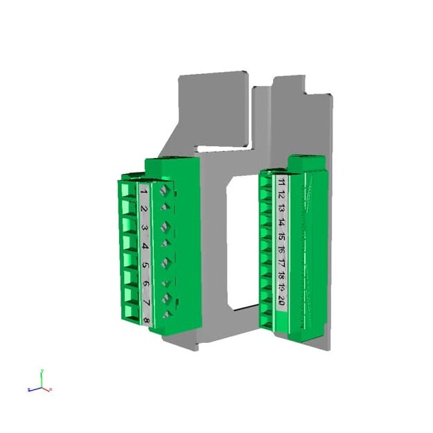 ABB 1SEP408512R0501 XR00/1 Multistecker 6-polig für Stromwandler mit Schraubbefestigung