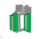 ABB 1SEP408512R0501 XR00/1 Multistecker 6-polig für...