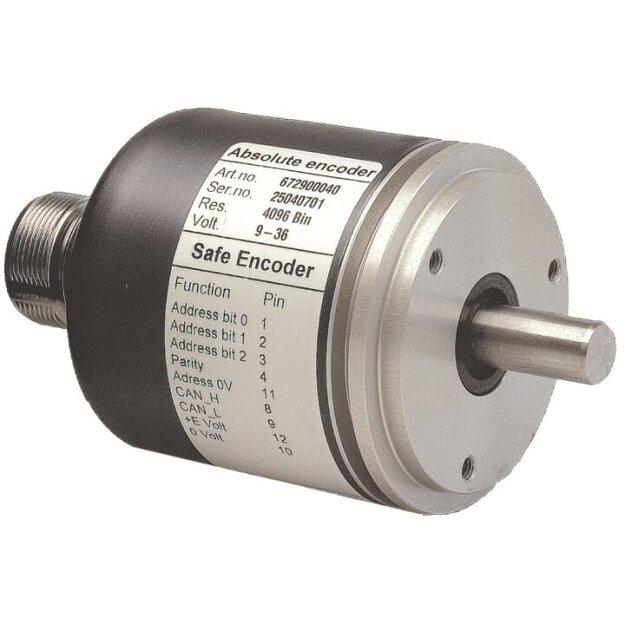 ABB 2TLA020070R3600 RSA 597 SSF10M23 PLUTO-Drehgeber Singleturn mit 10 mm Welle M23