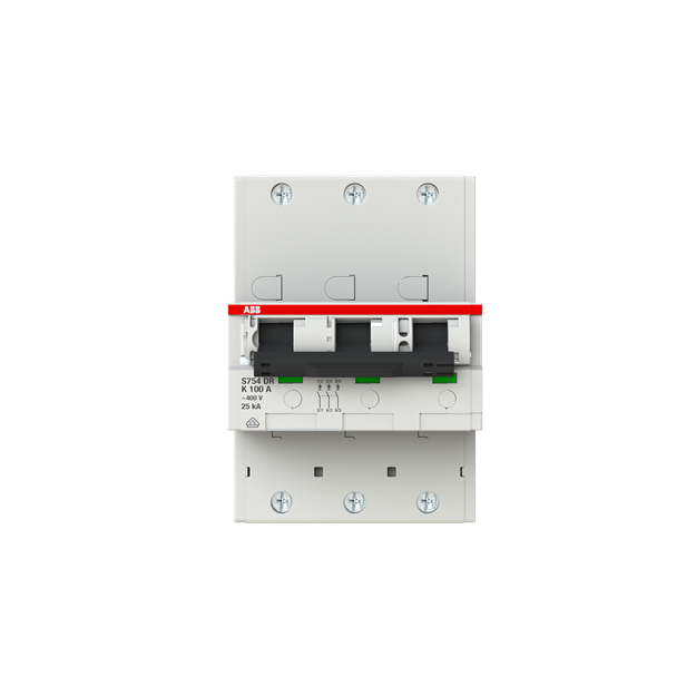 ABB 2CDH783010R0637 S753DR-K 100 selektiver Haupt-LS SHU K-Char.25kA100A3P