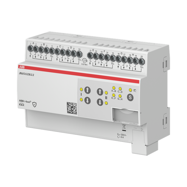 ABB 2CDG110286R0011 JRA/S8.230.2.2 Jalousieaktoren 8fach Manuelle Bedienung