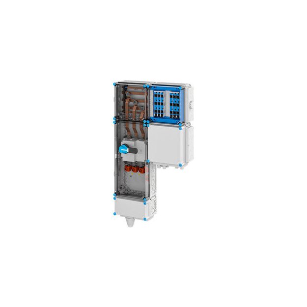 Hensel Mi EV 11kW 6000 Ladeverteiler für 6 Ladepunkte á 11kW