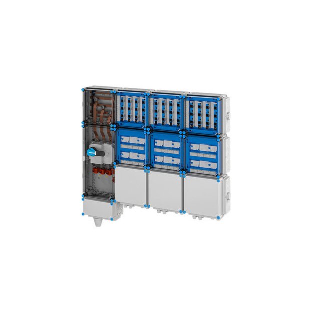 Hensel Mi EV 22kW 12100 Ladeverteiler für 12 Ladepunkte á 22kW